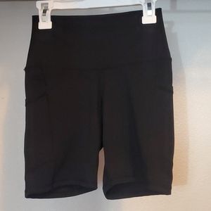 6 inch High Waisted Shorts with Pockets